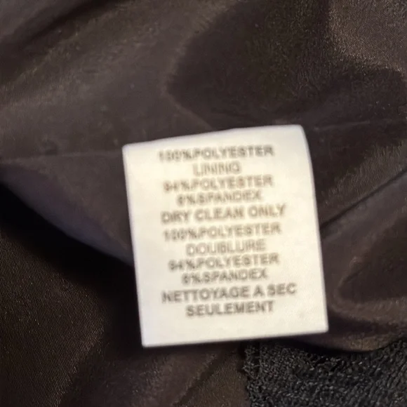 Trina Turk Black Floral Embroidered Dress, SIZE 8 NWOT - Picture 9 of 10